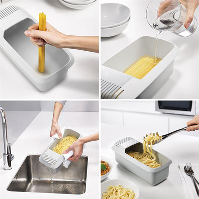 Microwave Noodles Pasta Spaghetti Cooker Eco - Friendly Cooking Pasta Box Kitchen Tool - MyMobile