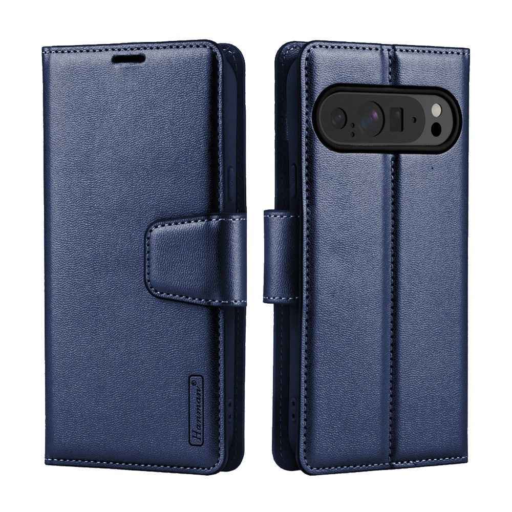 Hanman PU Flip Leather Wallet Case for Google Pixel 10 / 10 Pro