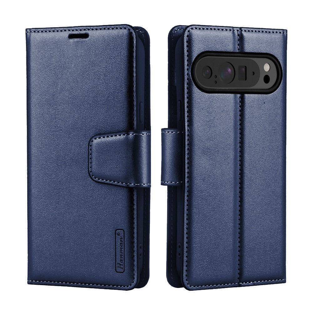 Hanman PU Flip Leather Wallet Case for Google Pixel 10 Pro Fold