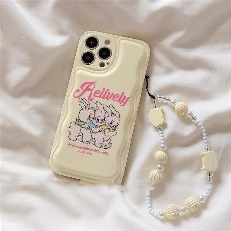 Milk Yellow Girl Heart Bracelet Mobile Phone Case - MyMobile