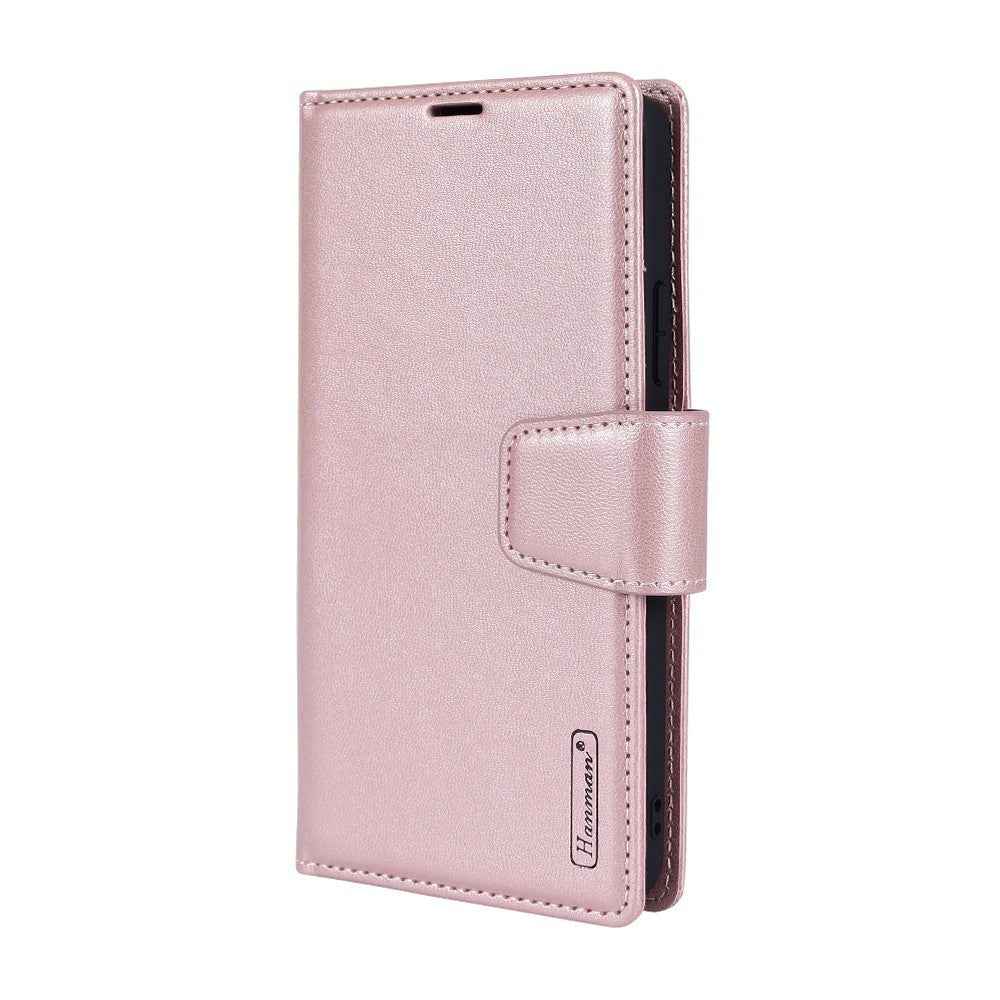 Hanman 2 in 1 Detachable Flip Leather Wallet Case With Magnetic Ring for Samsung Galaxy S26