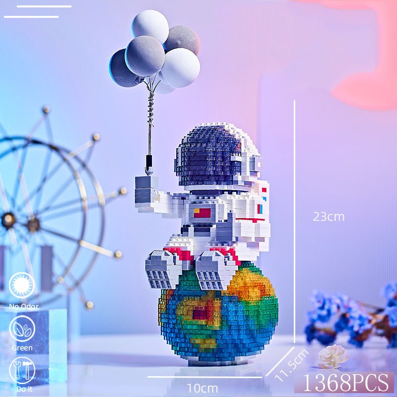 Mini Micro Rocket Building Blocks Space Moon Satellite Astronaut Diamond Bricks Constructor Toys For Children Gifts - MyMobile