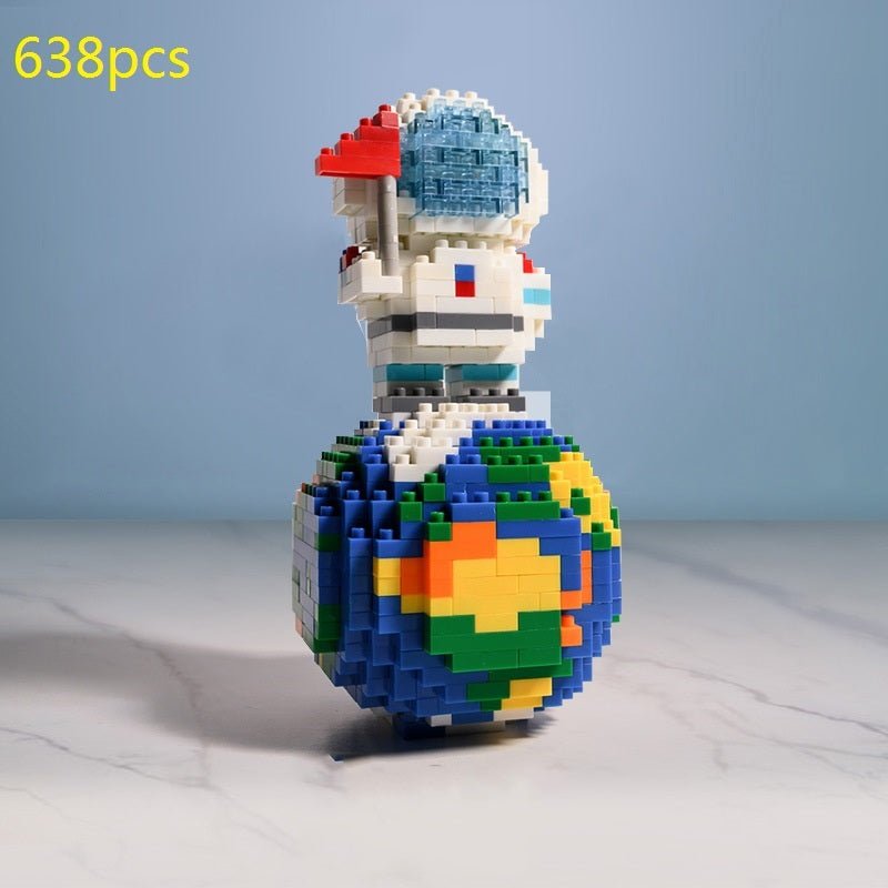 Mini Micro Rocket Building Blocks Space Moon Satellite Astronaut Diamond Bricks Constructor Toys For Children Gifts - MyMobile