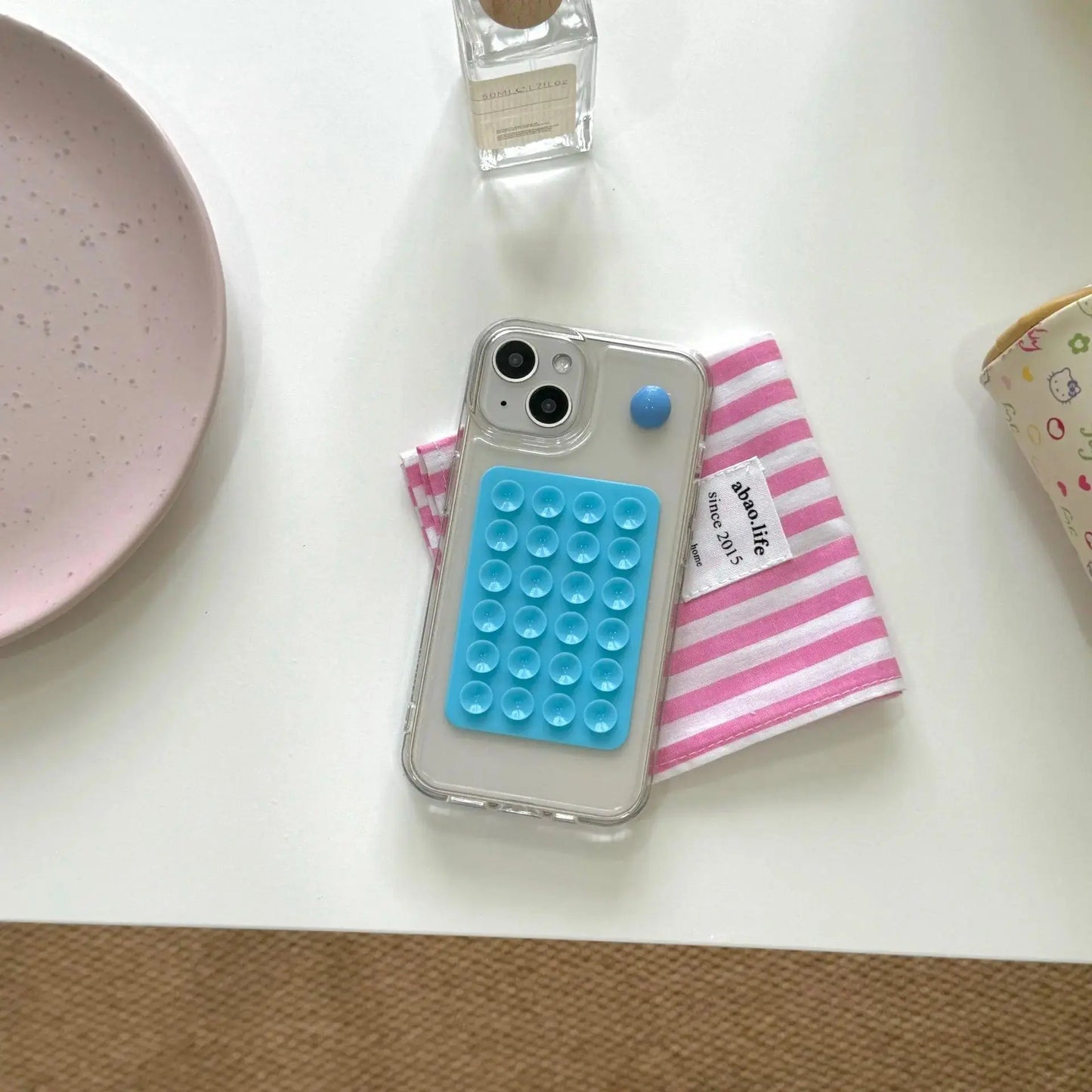 Minimalist Creative Stereo Sucker Phone Case - MyMobile