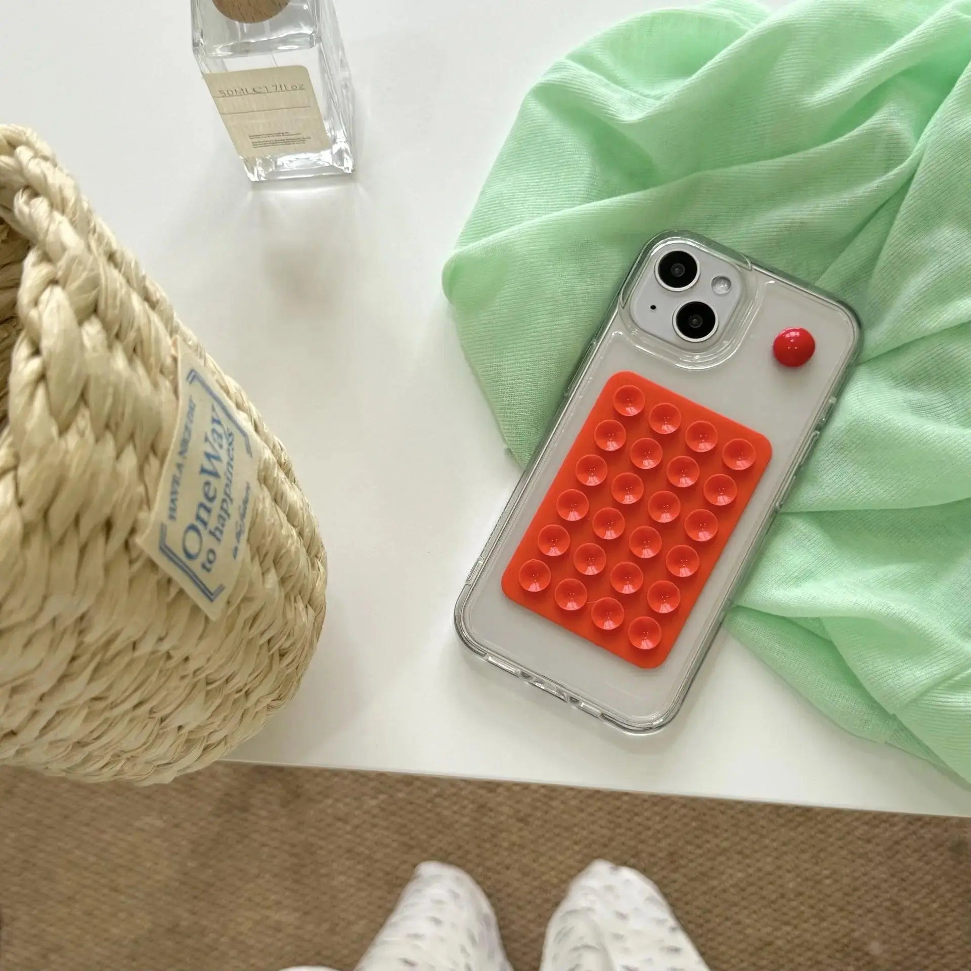 Minimalist Creative Stereo Sucker Phone Case - MyMobile