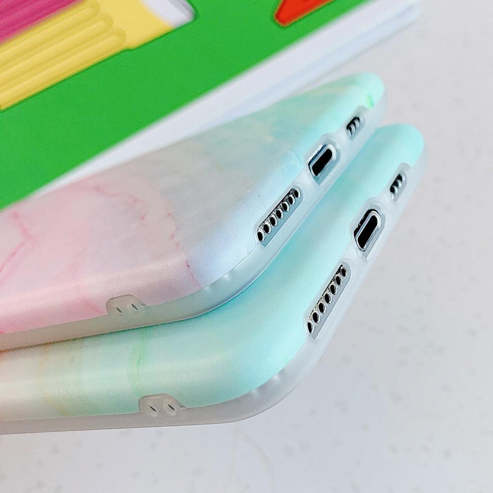 Mobile phone case gradient color marble For iPhone 11 - MyMobile