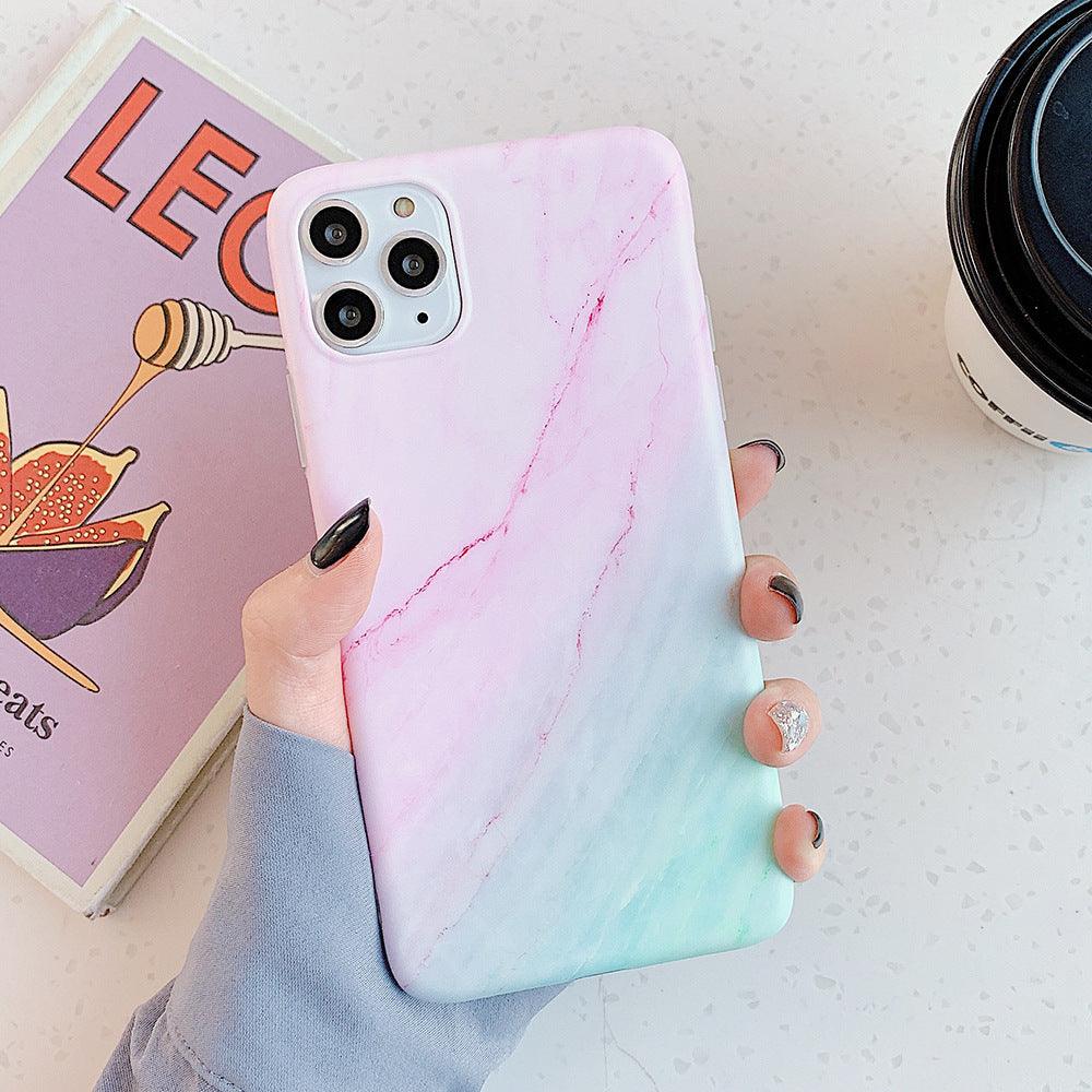 Mobile phone case gradient color marble For iPhone 11 - MyMobile