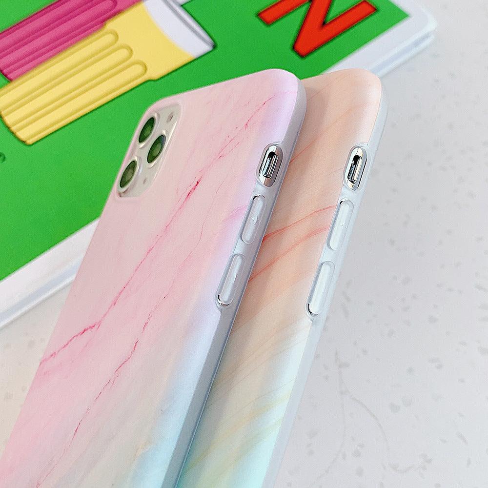 Mobile phone case gradient color marble For iPhone 11 - MyMobile