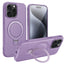 Mobile Phone Case Pivot Magnetic Attraction Rotation For iPhone 15 - MyMobile