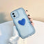 Mobile Phone Case Three - dimensional Love Wave Pattern Anti - fall Protective Cover - MyMobile