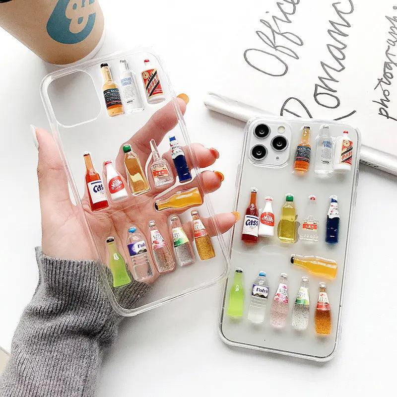 Mobile Phone Case Transparent Three - dimensional Glue For iPhone 15 - MyMobile