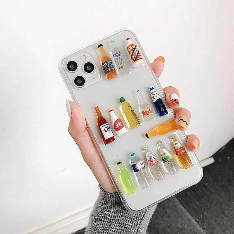 Mobile Phone Case Transparent Three - dimensional Glue For iPhone 15 - MyMobile