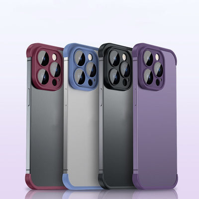 Mobile Phone Case With Glass Lens Film TPU Without Frame For iPhone 15 - MyMobile