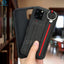 Mobile phone case with leather wrist strap - MyMobile