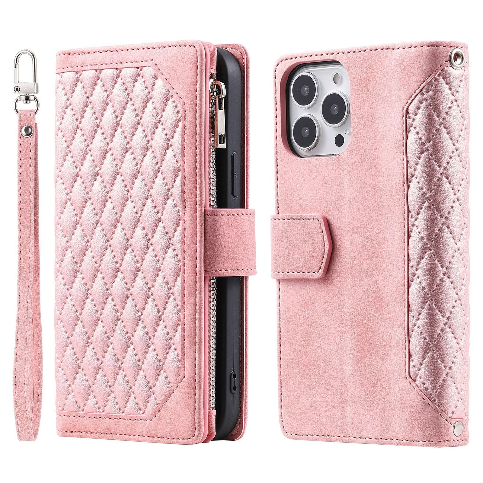 Mobile Phone Leather Case Multifunctional For iPhone 15 - MyMobile