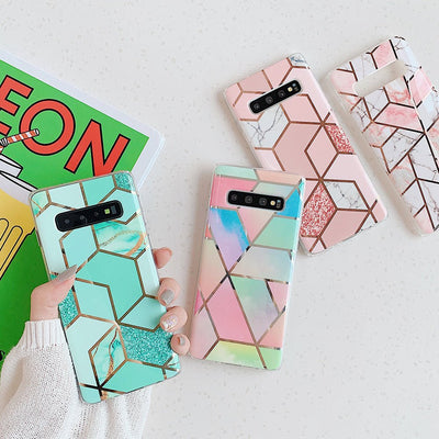 Mosaic marble mobile phone case For Samsung Galaxy A series - MyMobile