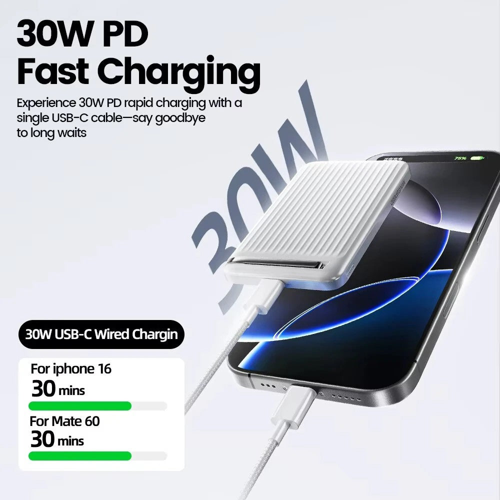 MOVE SPEED MSP03 Qi2 Magnetic Power Bank 10,000mAh 30W (CCC Certified)