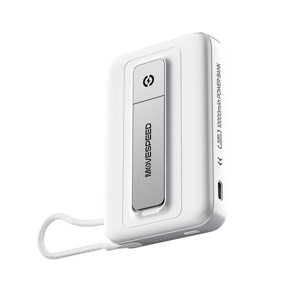 MOVE SPEED MSP16 Magnetic Wireless Charging Mobile Power Bank with Bracket 10,000mAh 22.5W (CCC Certified)
