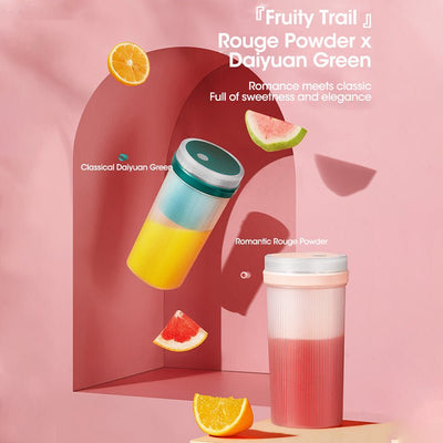 Multi - Function Portable Blender Electric Juicer Cup Sports Bottle Fruit Blender USB Rechargeable Smoothie Blender Fruits Juicer Extractor - MyMobile