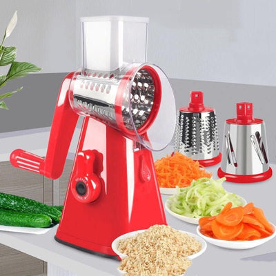 Multi - functional Vegetable Cutter Hand Drum Vegetable Cutter Slicer - MyMobile