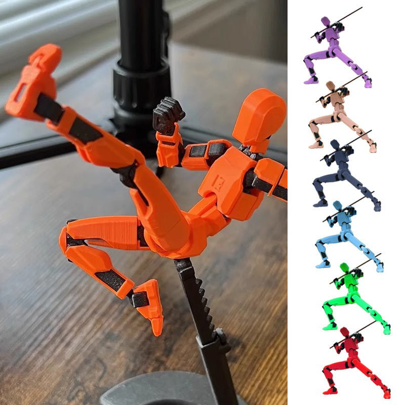 Multi - Jointed Movable Shapeshift Robot 2.0 3D Printed Mannequin Dummy Action Model Doll Toy Kid Gift - MyMobile