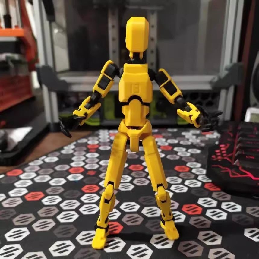 Multi - Jointed Movable Shapeshift Robot 2.0 3D Printed Mannequin Dummy Action Model Doll Toy Kid Gift - MyMobile