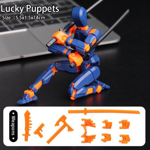 Multi - Jointed Movable Shapeshift Robot 2.0 3D Printed Mannequin Dummy Action Model Doll Toy Kid Gift - MyMobile