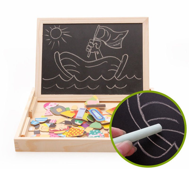 Multifunctional Magnetic Kids Puzzle Drawing Board Educational Toys For Children Gift - MyMobile