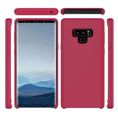 Mycase Feather Samsung Note 9 - Berry Red - MyMobile