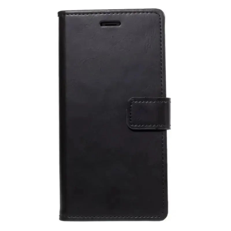 Mycase Leather Folder Iphone 12 6.1 - Black Knight - MyMobile