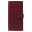 Mycase Leather Folder Iphone Xs 5.8 - Berry Red
