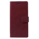 Mycase Leather Folder Iphone Xs 5.8 - Berry Red