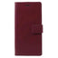 Mycase Leather Folder Iphone Xs Max 6.5 - Berry Red - MyMobile