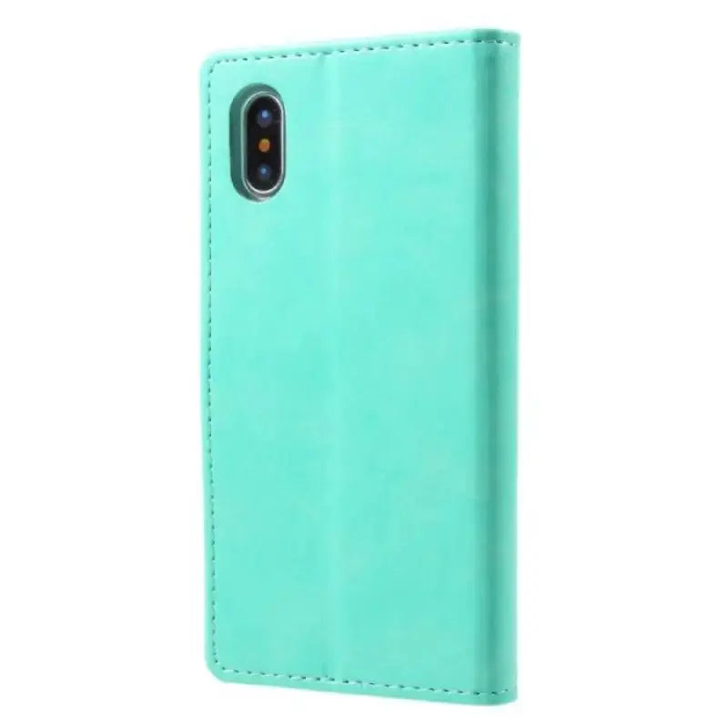 Mycase Leather Folder Iphone Xs Max 6.5 - Emerald - MyMobile