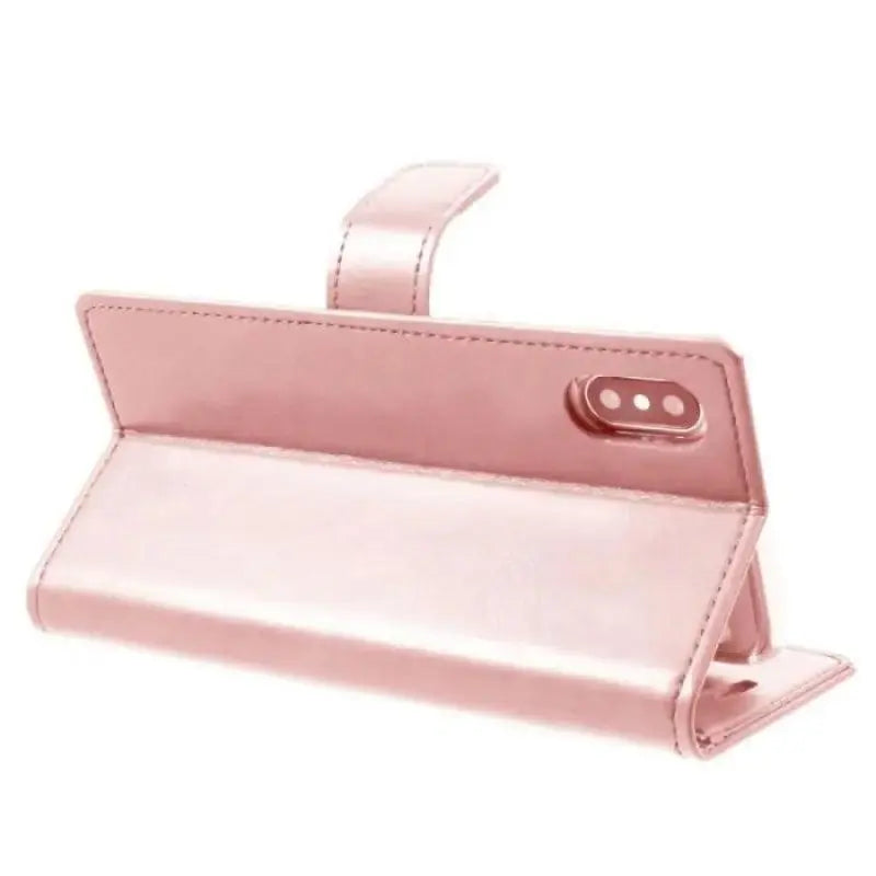 Mycase Leather Folder Samsung S20 Baby Pink - MyMobile