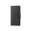 Mycase Leather Wallet Alcatel A3 Xl 6 inch 4G Black - MyMobile