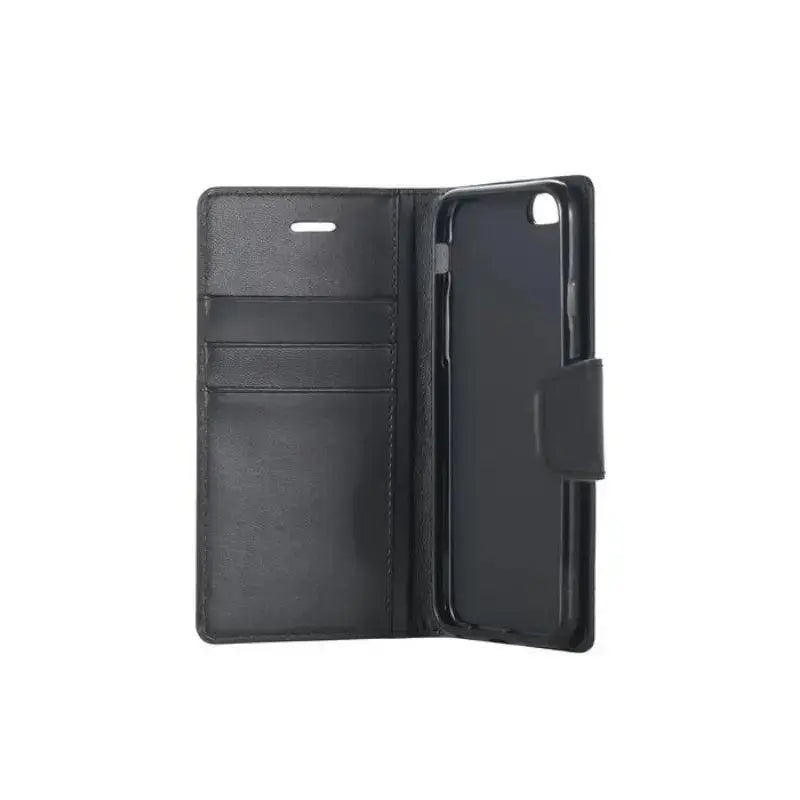 Mycase Leather Wallet Google Pixel 2 Black - MyMobile