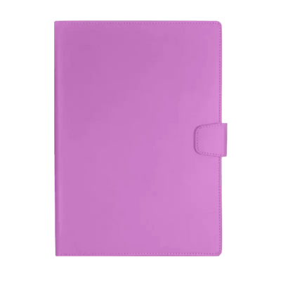 Mycase Leather Wallet Ipad 234 Purple - MyMobile