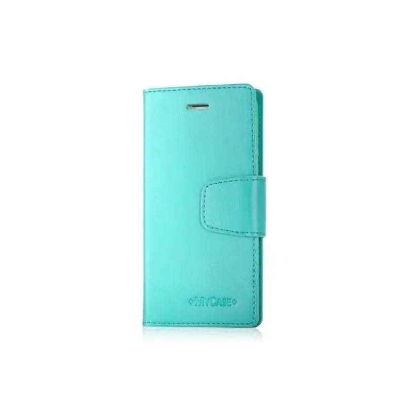 Mycase Leather Wallet Samsung J1 2016 Emerald - MyMobile