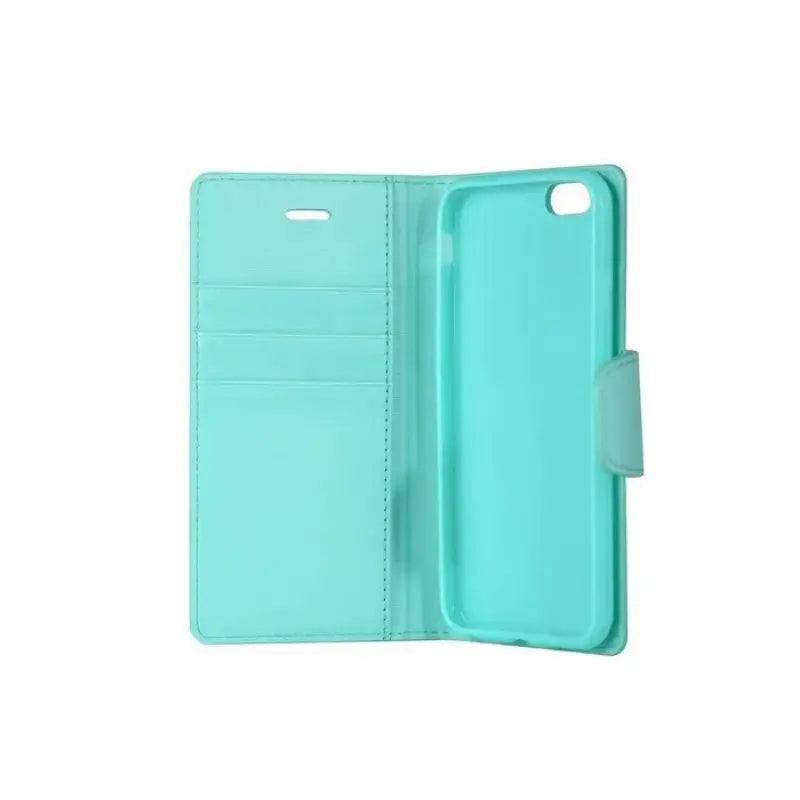 Mycase Leather Wallet Samsung S7 Edge Emerald - MyMobile