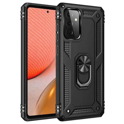 Mycase Tough For Samsung Galaxy A23 With Stand - Black - MyMobile