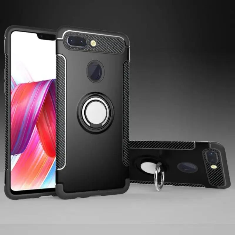 Mycase Tuff Case Oppo R15 Pro Black - MyMobile