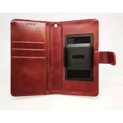 Mycase Universal Leather Folder Black L