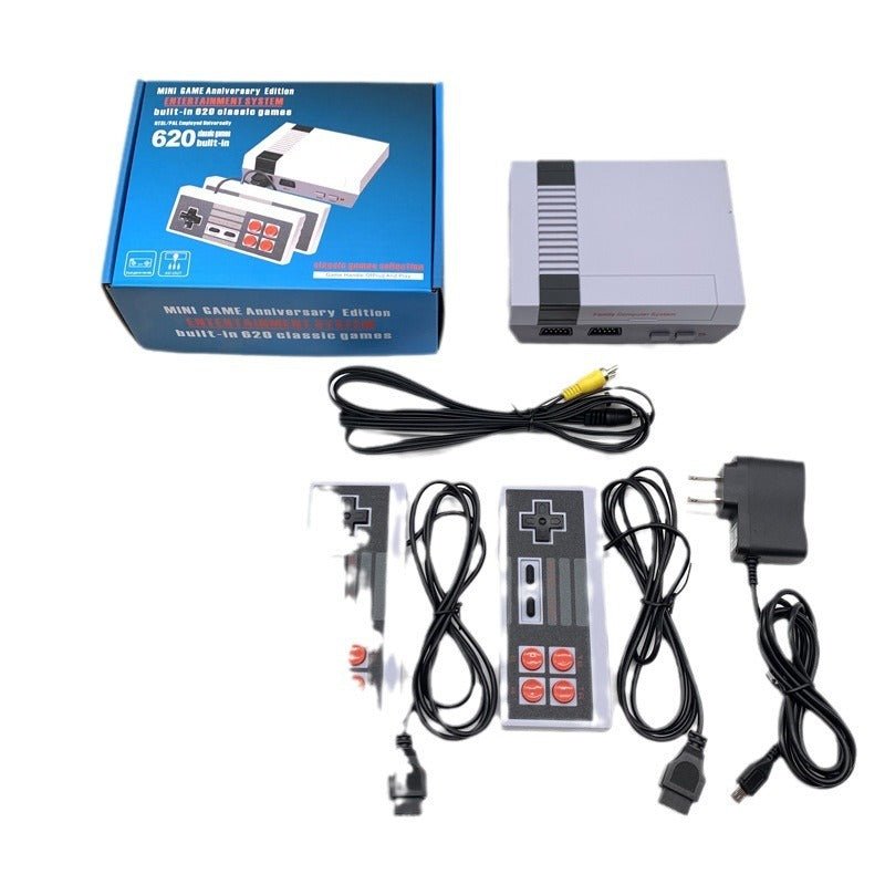 NES Game Console 8 - bit Nostalgic 80 S Retro FC NES 620 TV Mini Game Host - MyMobile