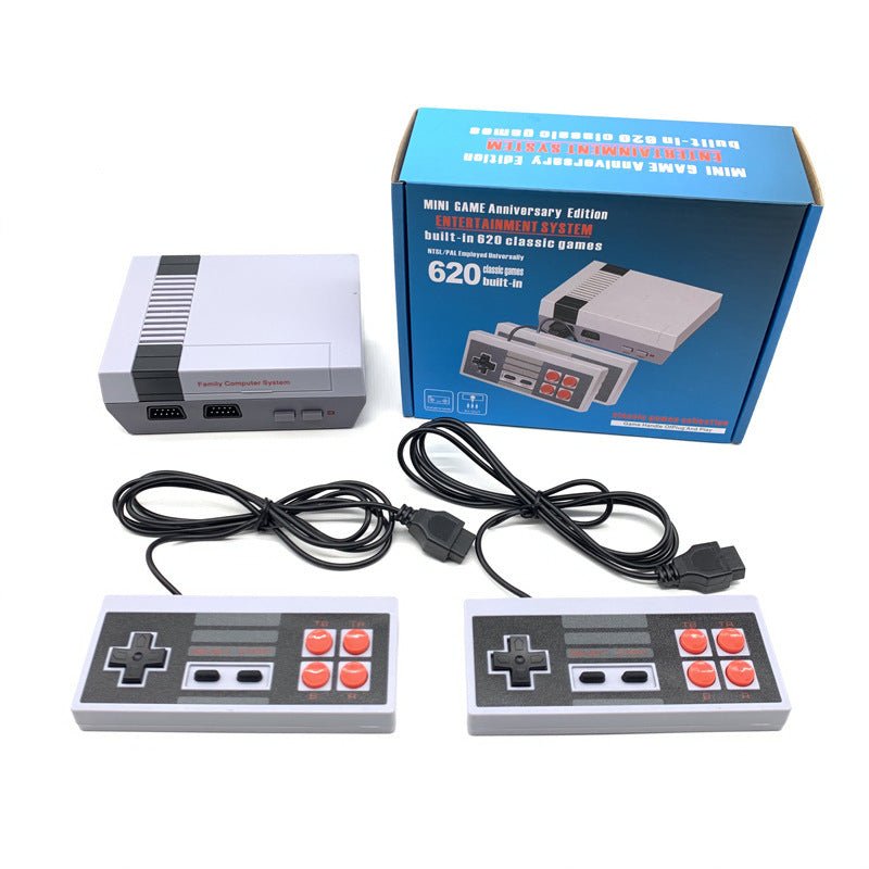 NES Game Console 8 - bit Nostalgic 80 S Retro FC NES 620 TV Mini Game Host - MyMobile