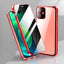 New Applicable Phone Case Double - sided Buckle Glass Privacy For iPhone 11, 12, 13, 14, 15 - MyMobile