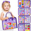 New Busy Book Children's Busy Board Dressing And Buttoning Learning Toy For Kids & Children - MyMobile