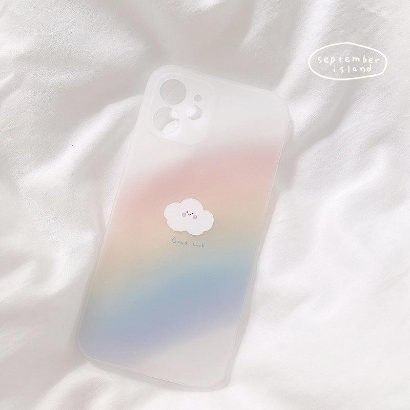 New Original Small Rainbow Phone Case All - inclusive Matte For iPhone 11, 12, 13, 14 - MyMobile