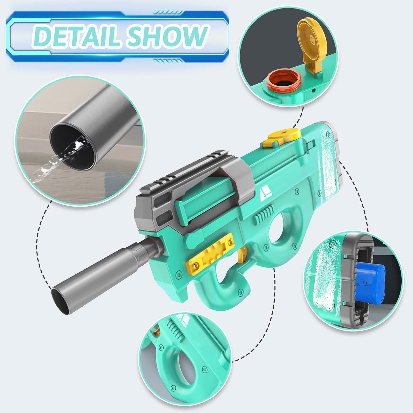 New P90 Electric Water Gun High - Tech Kids Toys Water Gun For Adults - MyMobile