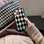 New Plush Rhombus Shockproof Mobile Phone Case For iPhone 11, 12, 13 - MyMobile